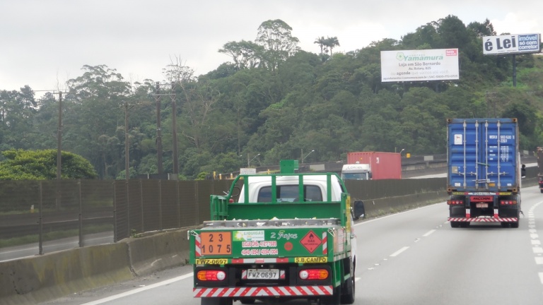 Rodovia Anchieta, Km 28 - Sentido São Paulo